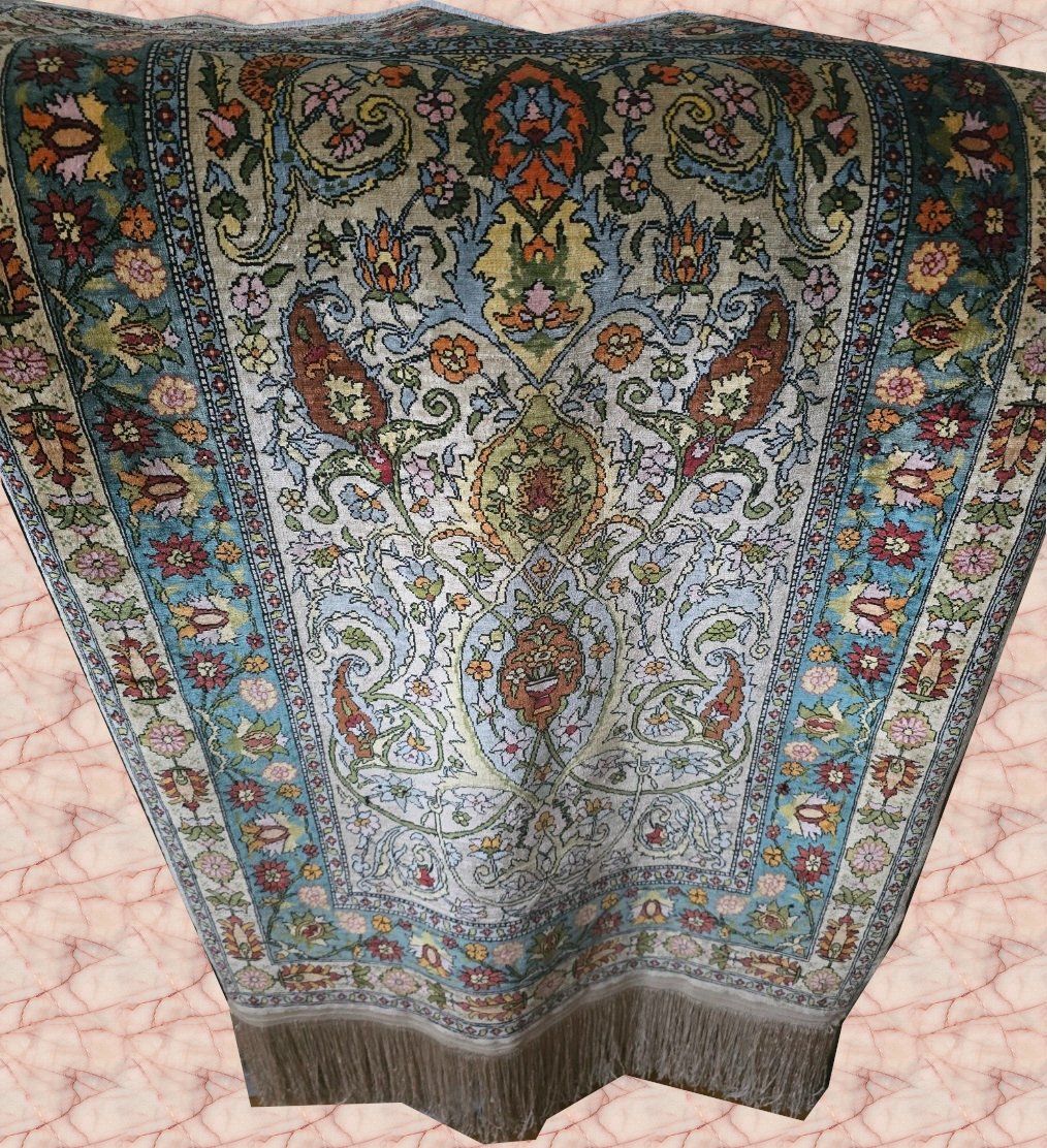 Tappeti: Wunderschöner echt alter originaler Hereke Seidenteppich 60x – Usato da Kriens venduto da atlas2014 7
