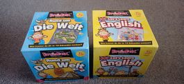 2x BrainBox "Let's Learn English" + "Rund um die Welt"