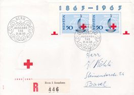 JB5) W39, Ausschnitte aus Sonderblock FDC sehr selten!!
