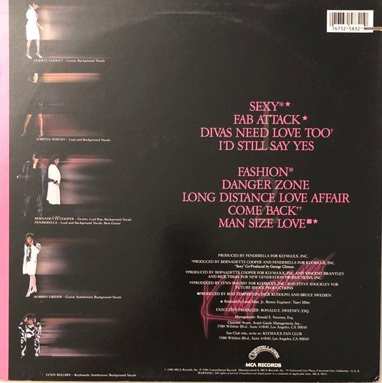 Dischi in vinile: Klymaxx - Klymaxx (LP) – Usato da Grüningen venduto da azulvinyl 1