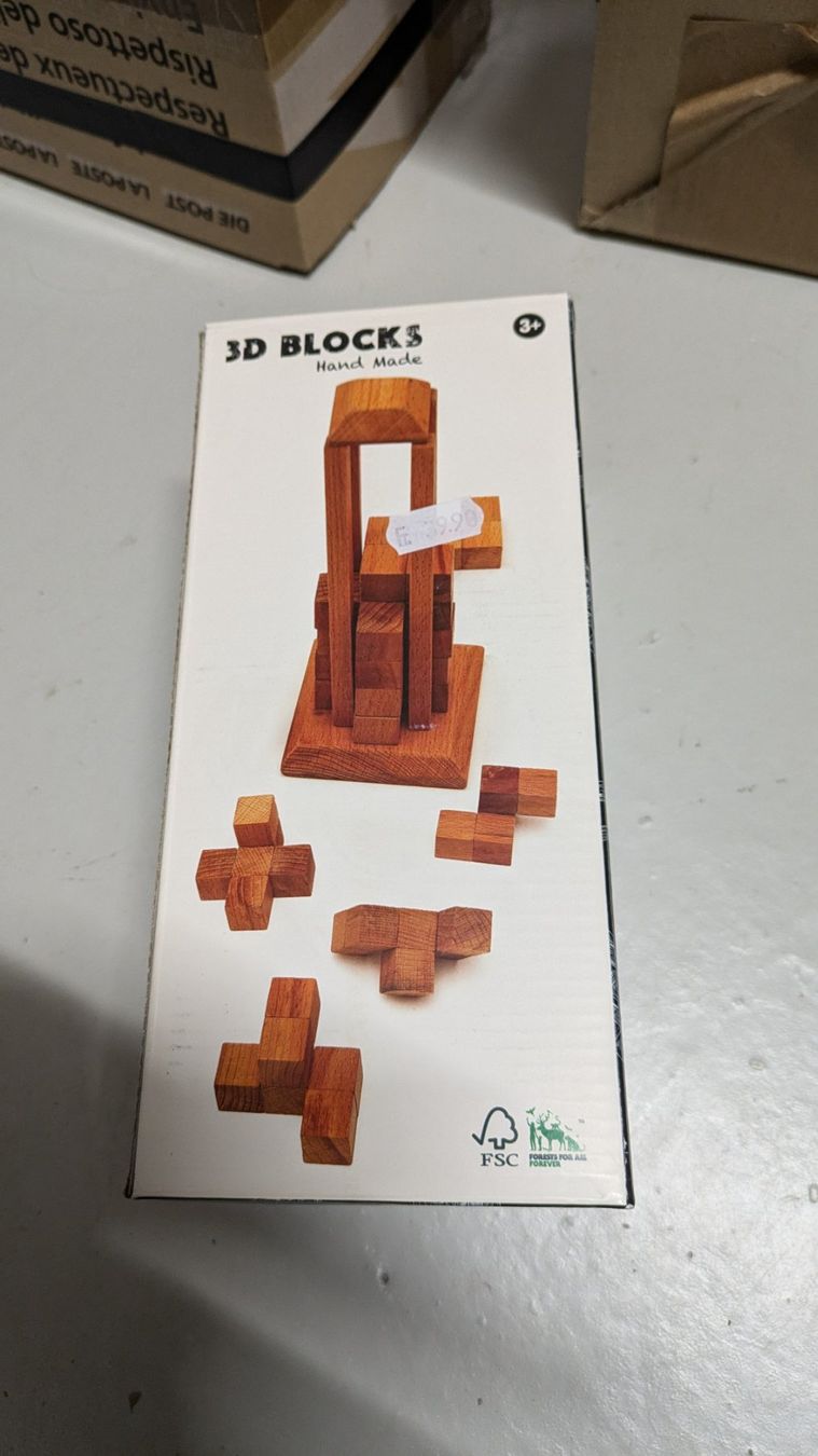 Giochi: 3D Blocks - Hand Made - OVP CHF 39.90 – Nuovo (secondo la descrizione) da Staufen venduto da Fleby84
