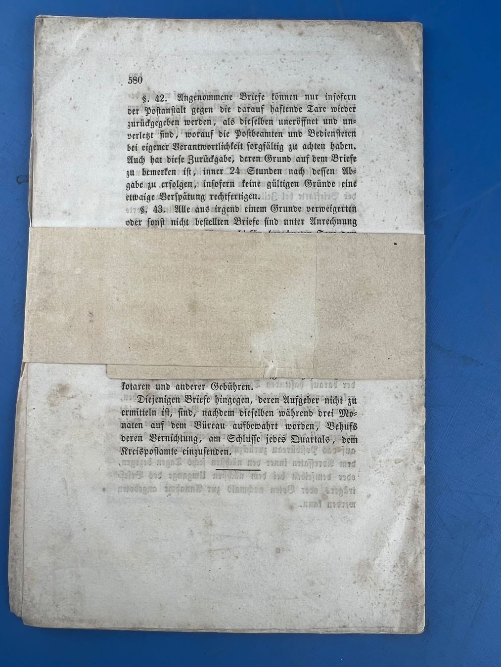 Documenti: Schweizerisches Bundesblatt 1849 mit Versandb. Weber Glarus – Usato da Unterengstringen venduto da Gustav03 1