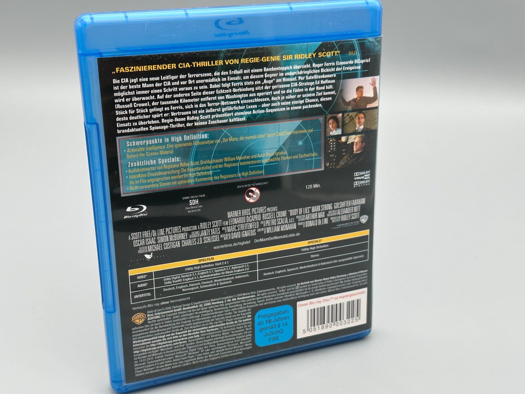 Tous les DVDs: Der Mann, der niemals lebte (Blu-ray) - L.DiCaprio & R.Crowe – Neuf avec emballage d'origine à Schlieren par selected_goods 1