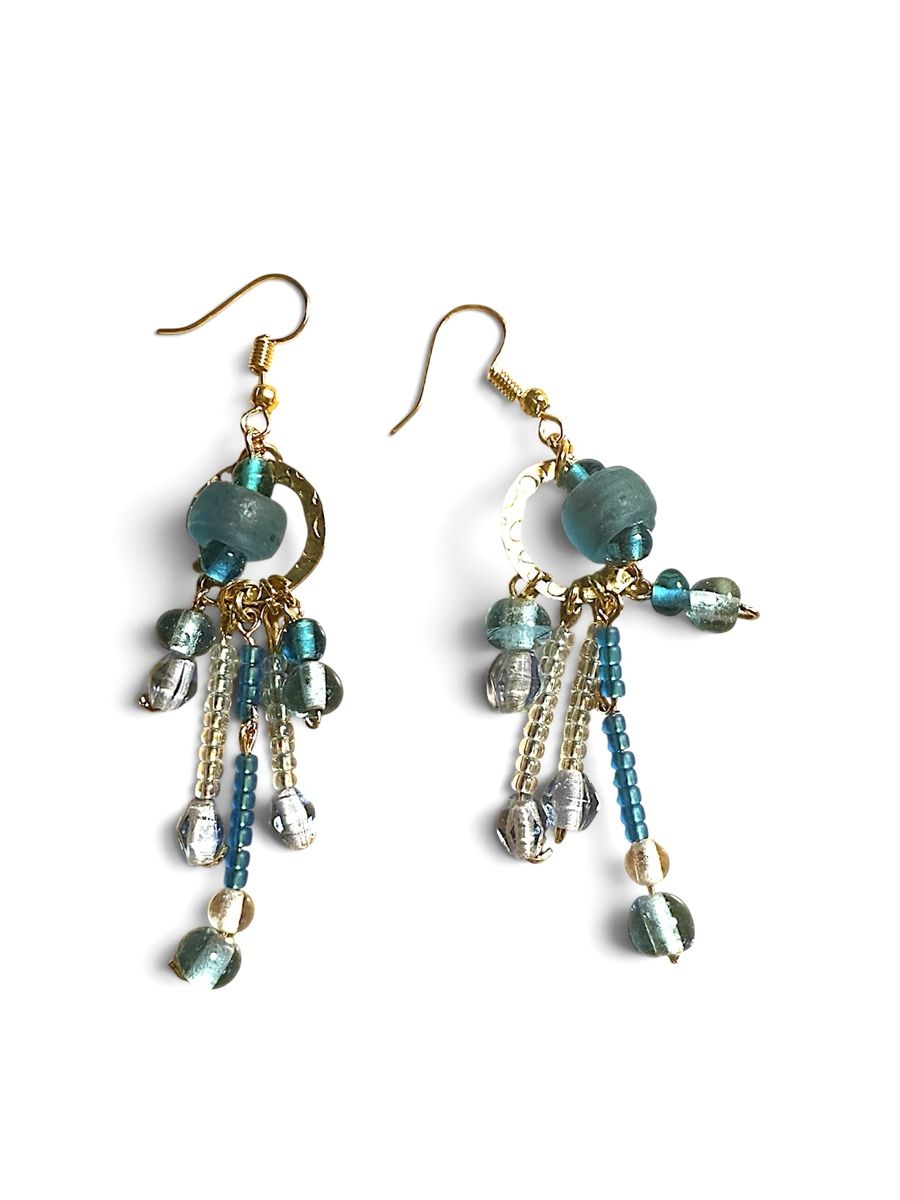 Orecchini pendenti & Orecchini a lobo: Boucles artisanales verre – Nuovo (secondo la descrizione) da St-Saphorin-Morges venduto da chl_s5rr 2