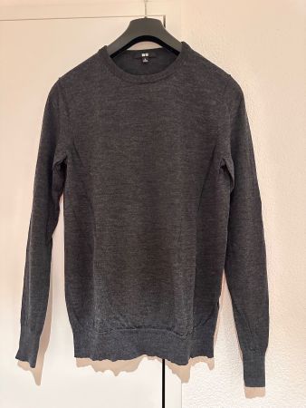 Uniqlo Damen Pullover, Grau, Grösse M