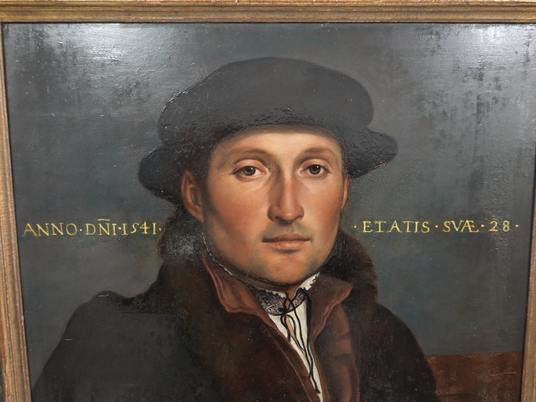 Dipinti: Kunstkopie der junge Kaufmann nach Holbein – Usato da Volketswil venduto da brockipfannenstil 2