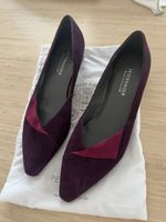 Peter Kaiser Escarpins bordeaux en daim taille 39