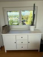 HEMNES Kommode mit 8 Schubladen – weiss