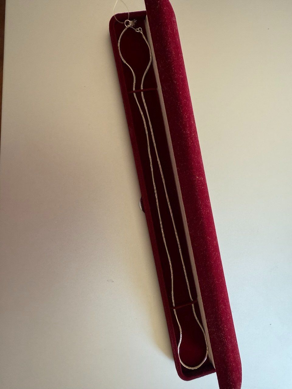 Catenine: Sterling Silver Snake Chain Necklace 50cm – Nuovo e nell'imballaggio originale da Zürich venduto da futurmutur 2