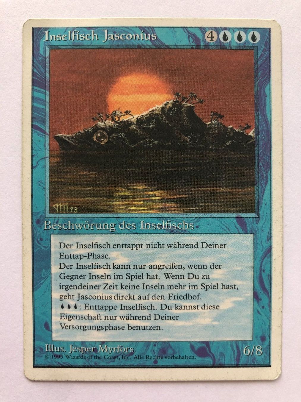 Cartoline: MTG - Inselfisch Jasconius – Usato da Zürich venduto da T_H_O_M_A_S