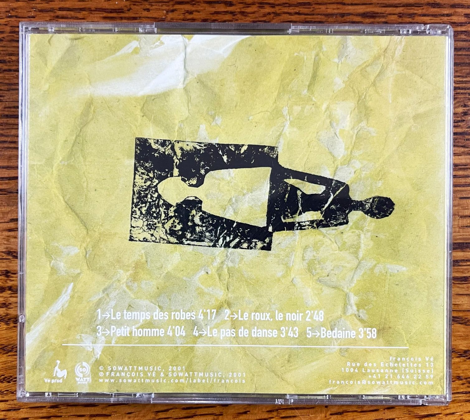 CD: François Vé CD – Usato da Oftringen venduto da Vucki 1