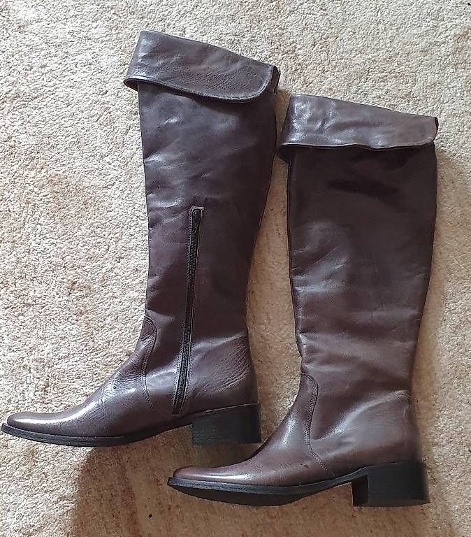 Chaussures femmes: Lederstiefel NEU, Grösse 39 – Neuf (Voir description) à Unterentfelden par LookoutMt