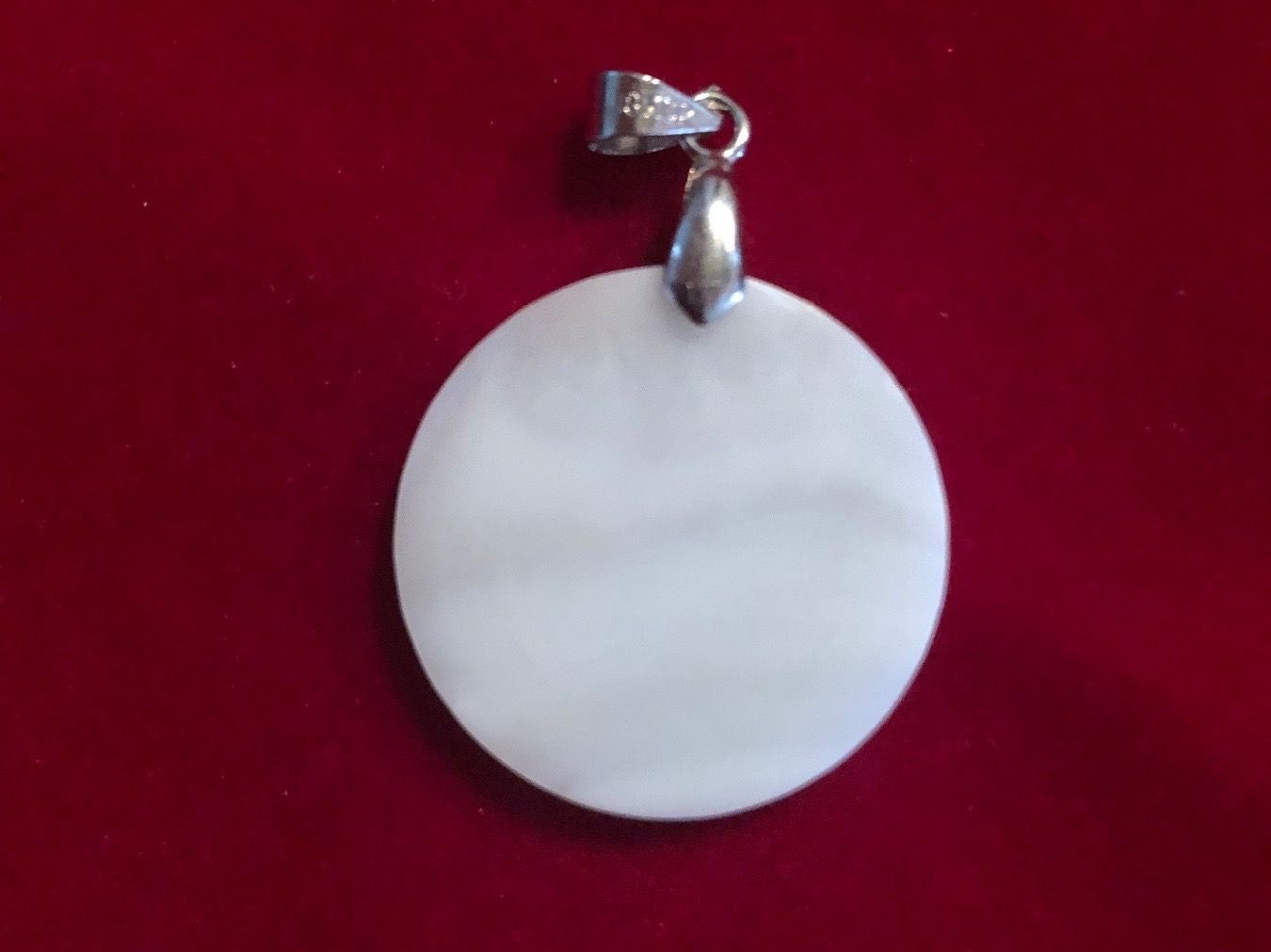 Anhänger: Amulett/Anhänger Yin und Yang mit Perlmutt – Neu und originalverpackt aus Gams von Mariawicca 4