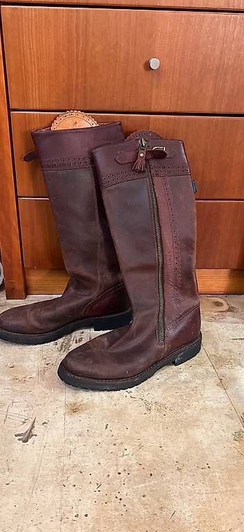 Chaussures femmes: Jagdstiefel Ed. Meier Grösse 41/42 – D'occasion à Untersiggenthal par fromtheBarrio