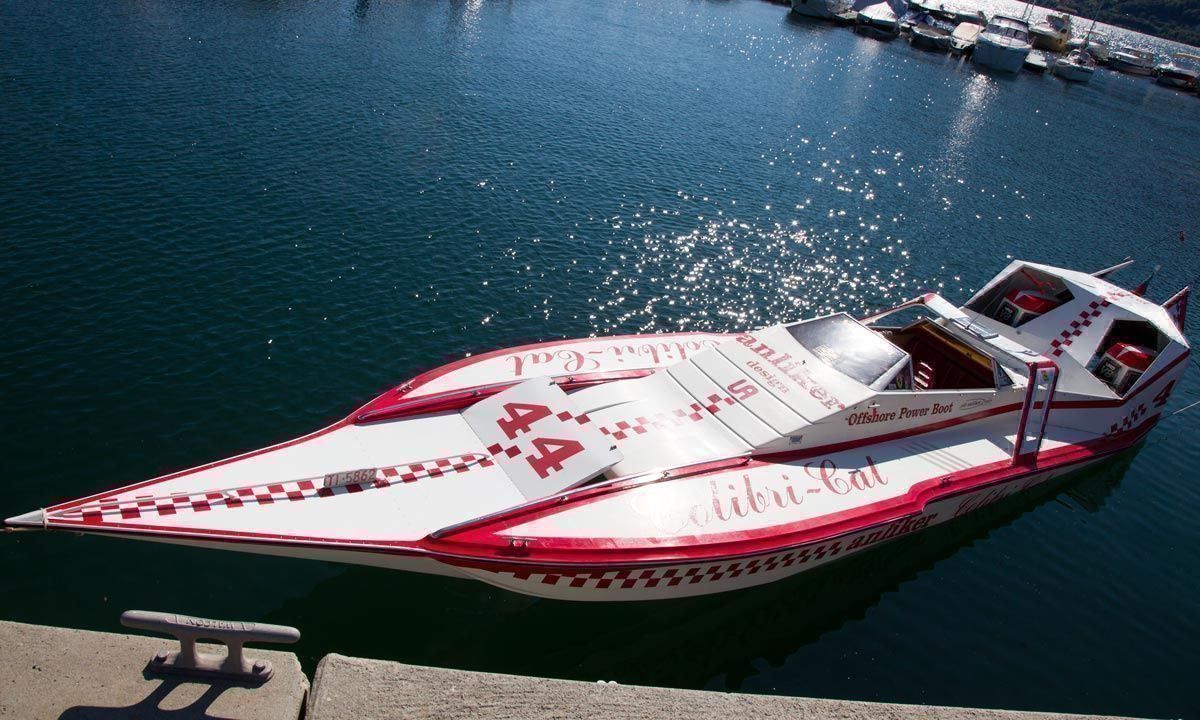 Schweizer Barche: BOOT Colibri Cat 44 Offshore-Power-Boot – Usato da Trimbach venduto da Goldesel0 1