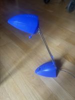 Blaue Schreibtischlampe verstellbar guter Zustand