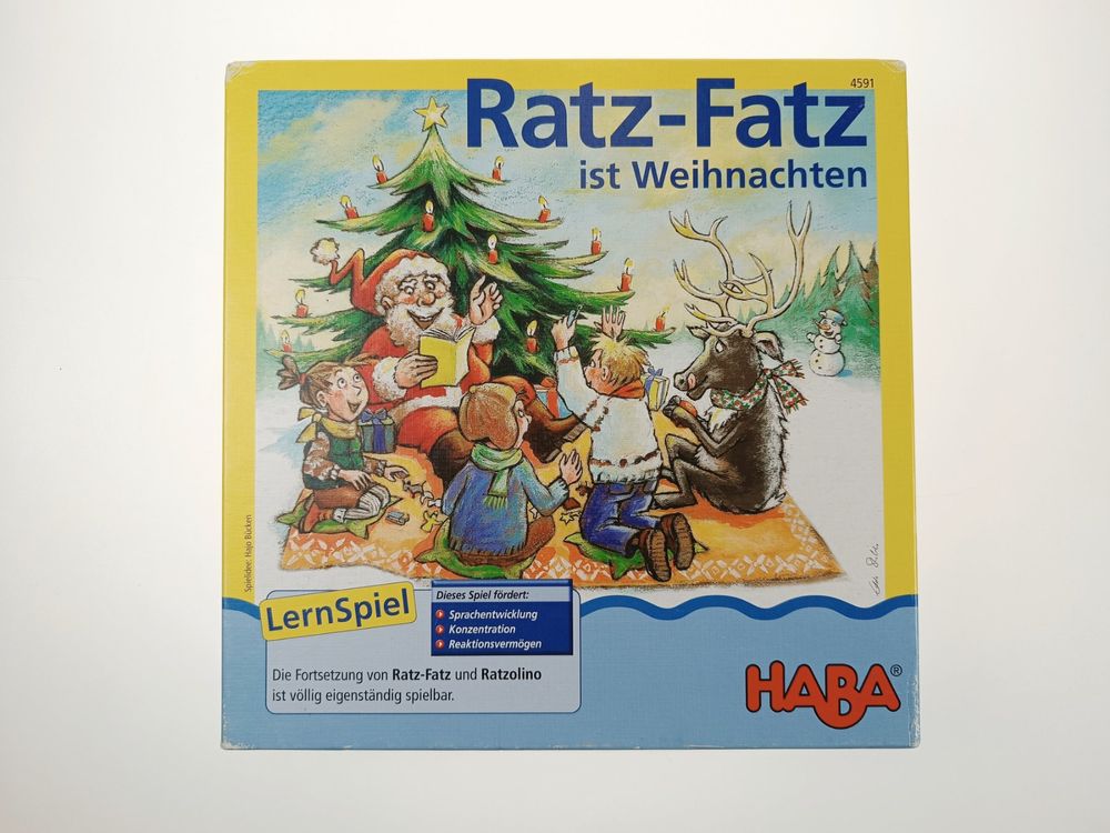 HABA Lernspiel Ratz Fatz ist Weihnachten Kaufen auf Ricardo