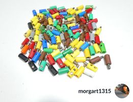 100 Bananenstecker Stecker und Muffen Set Modellbau
