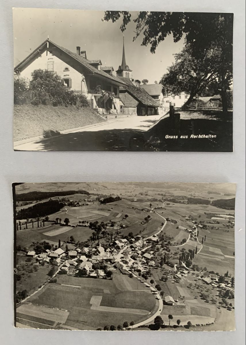 Cartes postales: Ansichtskarten Schweiz - Rechthalten FR – D'occasion à Düdingen par polytropon_5