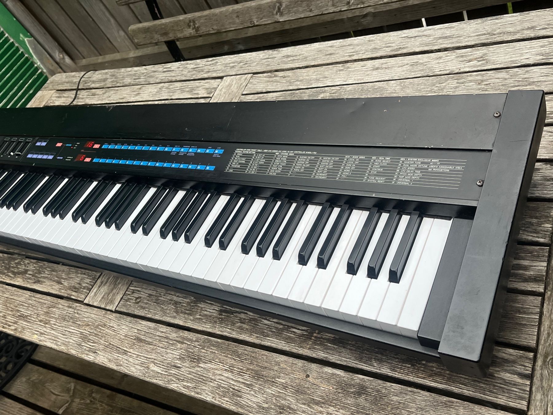 Yamaha Strumenti musicali: YAMAHA KX-88 Master Keyboard – Usato da Wiesenberg venduto da swissantik 1