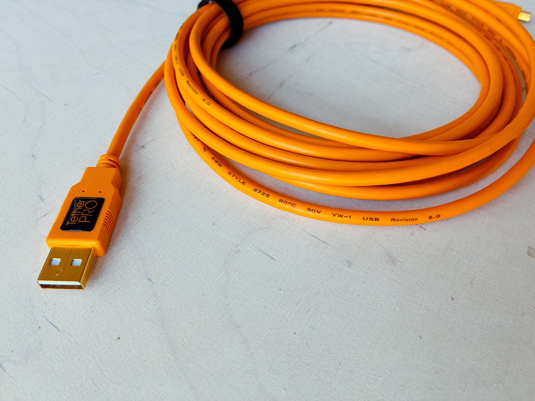 Cavi: Tether Tools TetherPro USB-A auf Mini USB Nikon D750 – 4.6 m – Nuovo (secondo la descrizione) da Winterthur venduto da Tschernobylghost 3