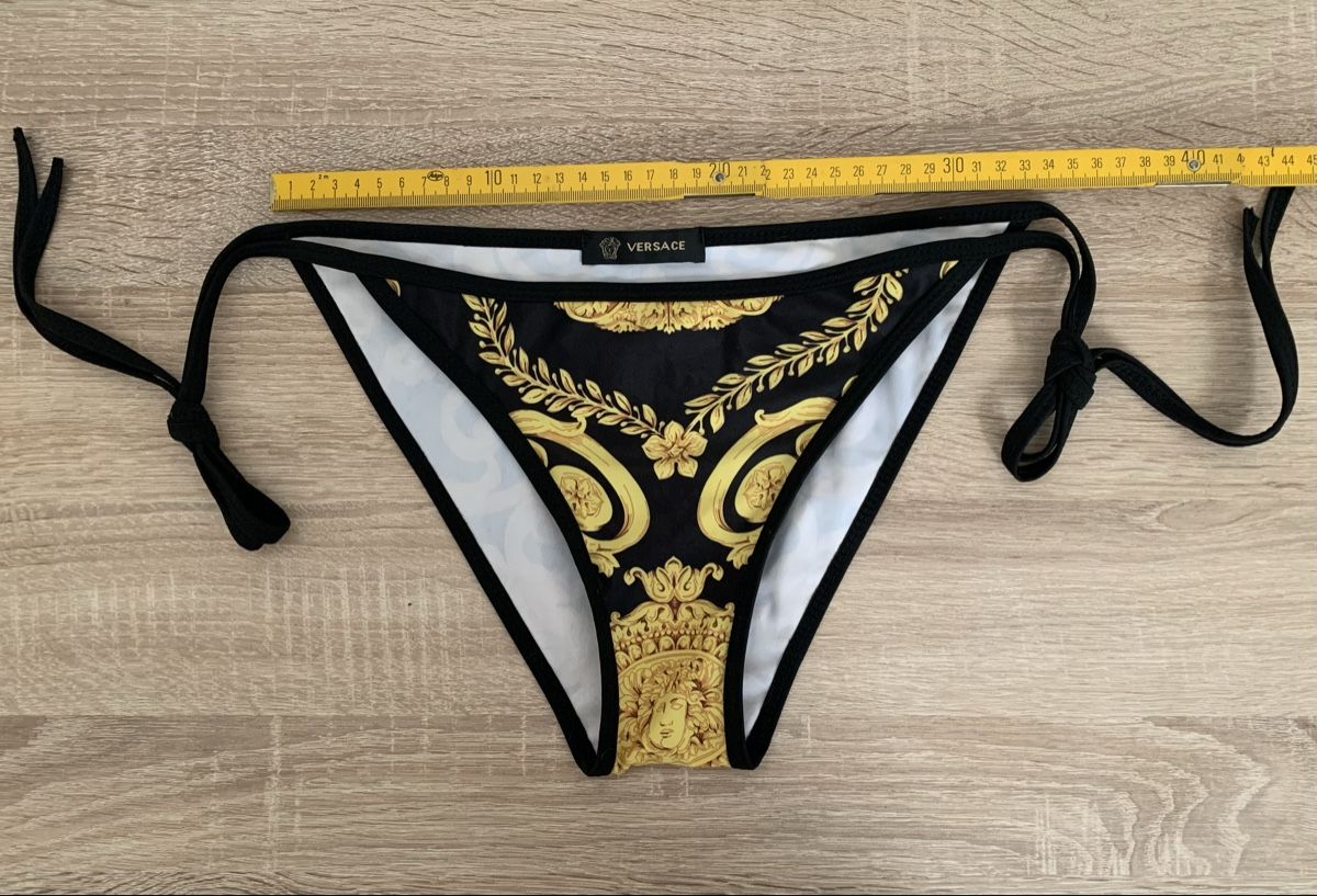 Versace Costumi da bagno & Bikini: Versace Designer Bikini Slip Sommer Bikinihose – Usato da Basel venduto da Fahrenheitcycling 1