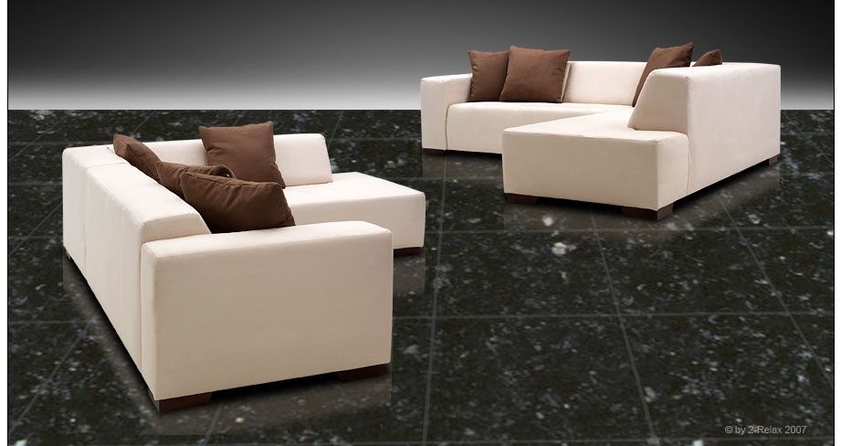 Divani: Traumhaftes Ecksofa Couch Sofa cremefarben, Ausstellmodell – Nuovo (secondo la descrizione) da Schaffhausen venduto da Spezialist 3