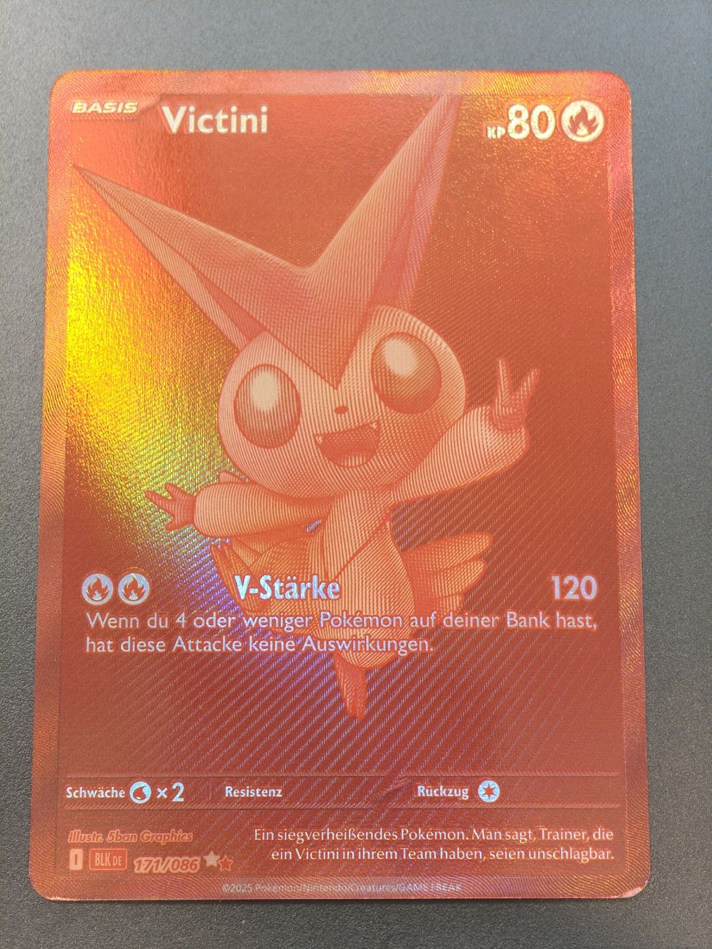 Pokémon Carte collezionabili: Victini 171/086 DE – Nuovo (secondo la descrizione) da Therwil venduto da Cordachu_Trade