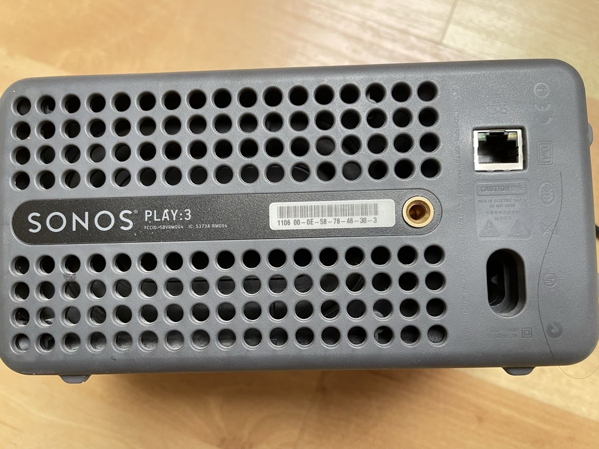 Sonos Lautsprecher: Sonos play 3 Gen 1 – Defekt aus Bern von  1