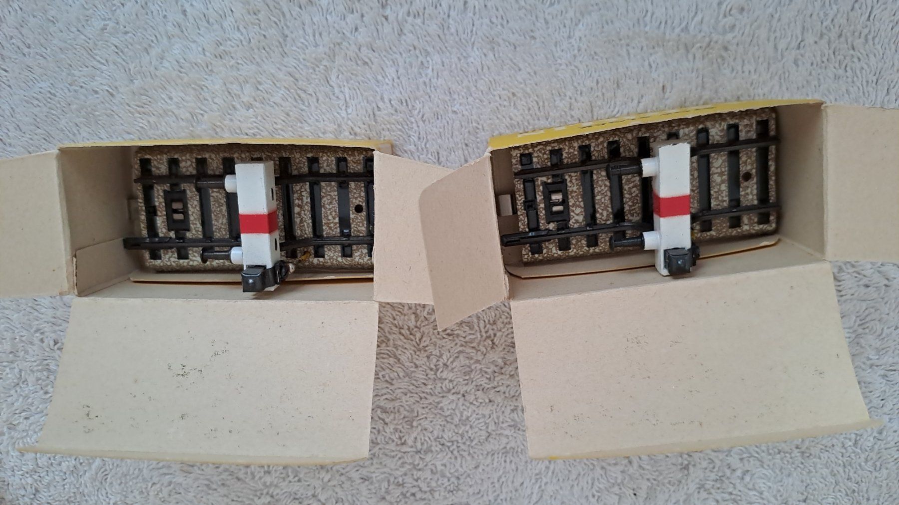 Märklin Modellini di ferrovie: Märklin 7191 12 Prellböcke H0 / 19 – Usato da Winterthur venduto da Riebeli333 4
