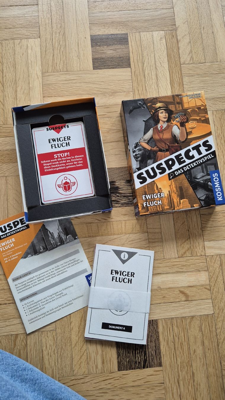 Kosmos Giochi: Kosmos - Suspects - Rästelspiel – Nuovo (secondo la descrizione) da Winterthur venduto da Fleur44 2