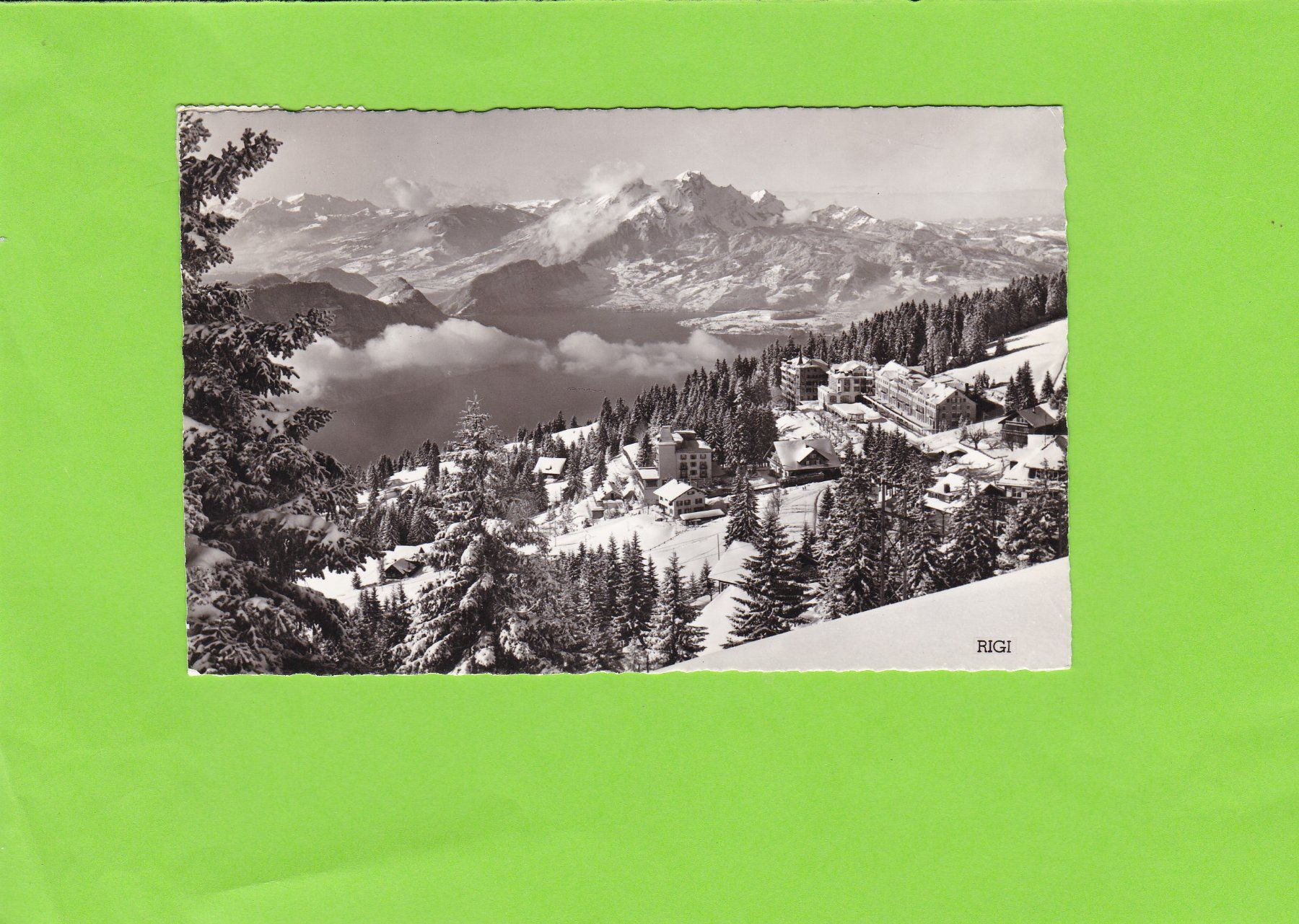 Cartoline postali: Rigi-Kaltbad, Winter – Usato da St. Peterzell venduto da neckertal