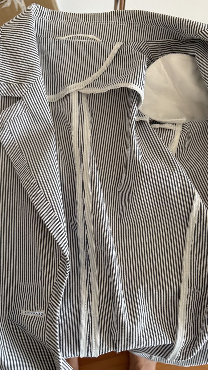 C&A Vestes: Blazer striped navy white 40 Baumwolle M – D'occasion à Rheinfelden par nad_6hrl 3