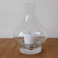 SOMMER GARTEN | Glas Windlicht mundgeblasen VINTAGE Cristal