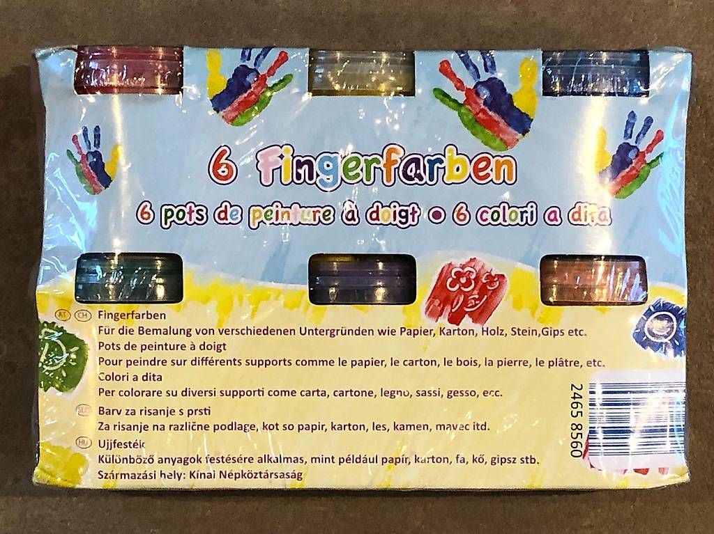 Colori: 6 pots de peinture à doigts – Nuovo e nell'imballaggio originale da Vernayaz venduto da kat_h7s2 1