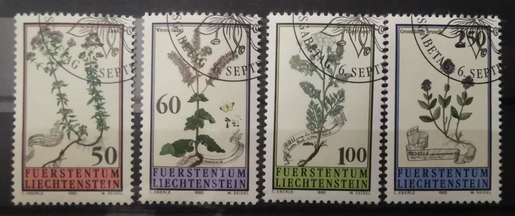 Tutti i francobolli: 1993 Pflanzen ET-Stempel – Usato da Dübendorf venduto da goeggi79