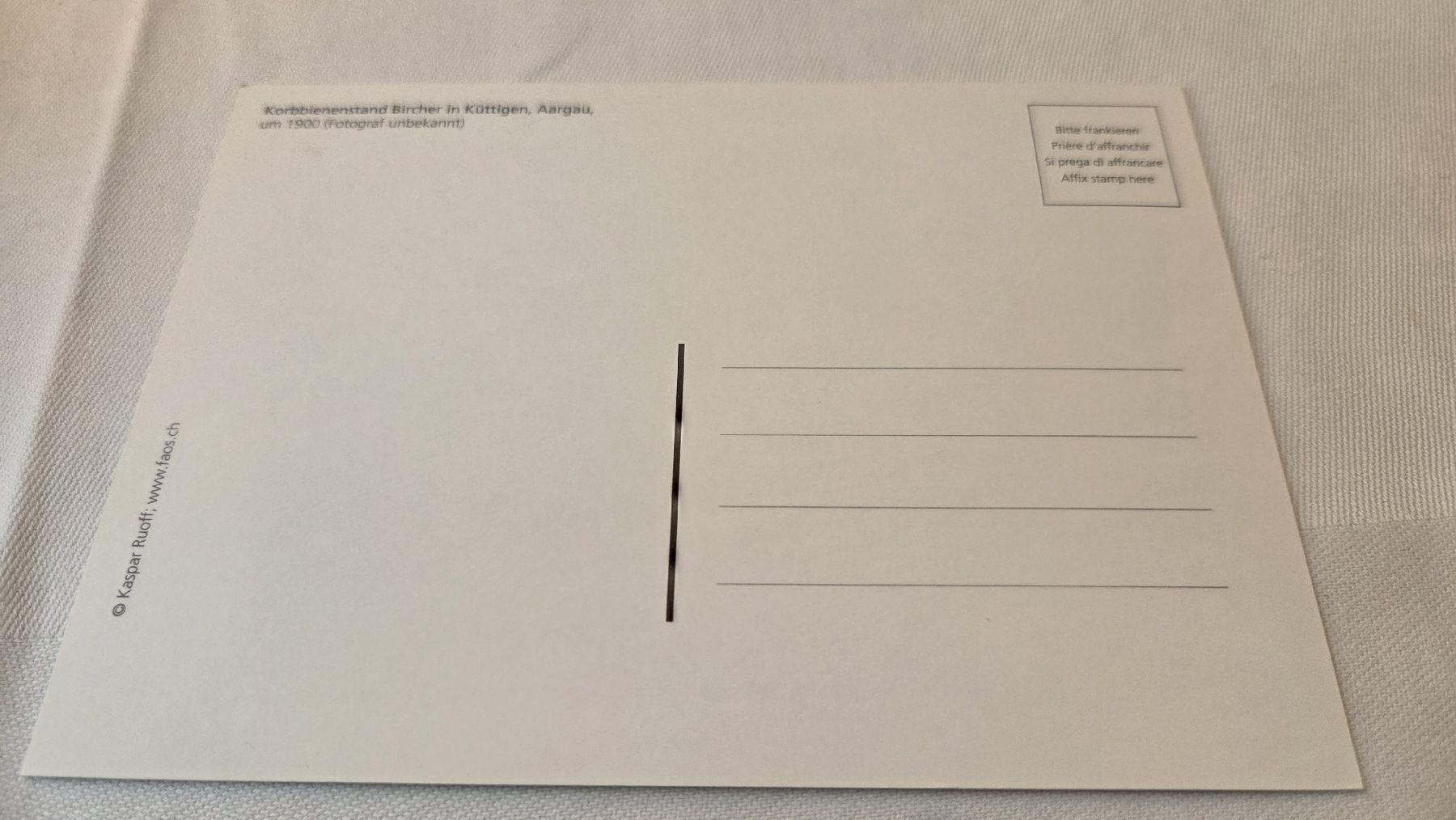 Alle Briefmarken: 2011  FDC Maximumkarte Bienen – Gebraucht aus Arni AG von Moth68 1