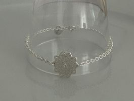 KeeeART Armband aus 925er Silber mit Cubic Zirkonia
