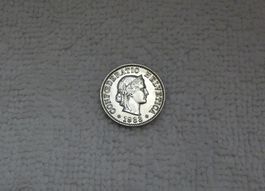 5 centimes/rappen 1933