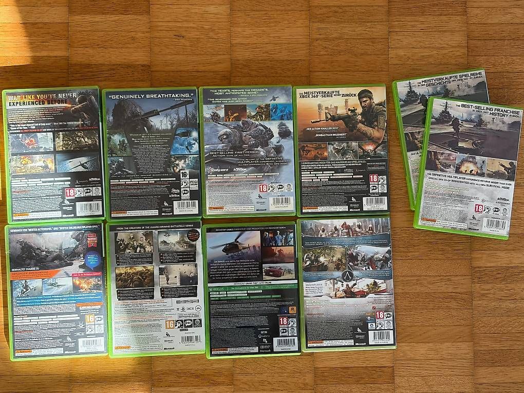 Microsoft Giochi: Xbox 360 Spiele Set / Xbox 360 Games Bundle – Usato da Zürich venduto da sulzberg 2