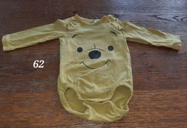 Body Gr. 62 Winnie Pooh Langarmbody