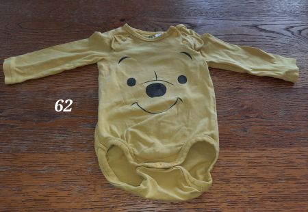 Body Gr. 62 Winnie Pooh Langarmbody
