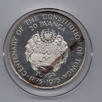 (1420) Tonga 1975, 20 Pa'anga, pp
