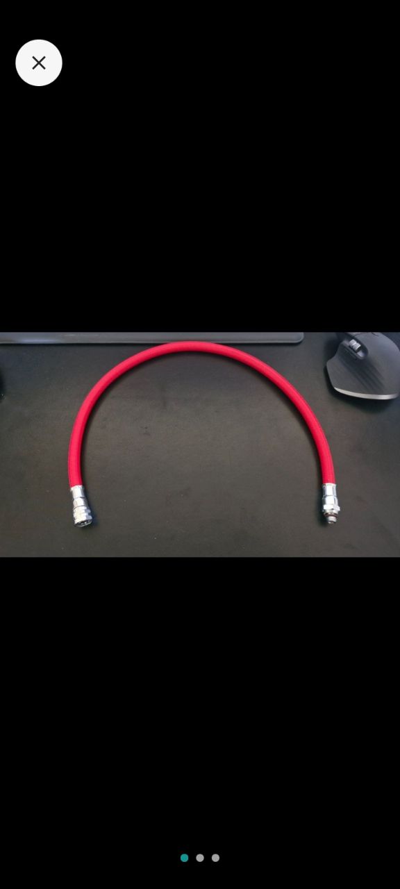 Respiratori & Giubbotti: Miflex MDSchlauch rot 62 cm  – Nuovo (secondo la descrizione) da Ernen venduto da Ciao144
