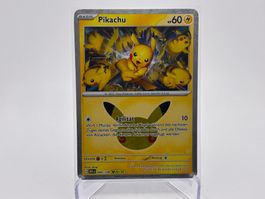 30 Jahre - Pikachu  (30C 44) - DE