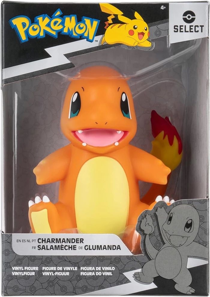 Pokémon Statuette: Pokémon Glumanda Select Vinyl Figur – Nuovo e nell'imballaggio originale da Luzern venduto da mic_gq2s