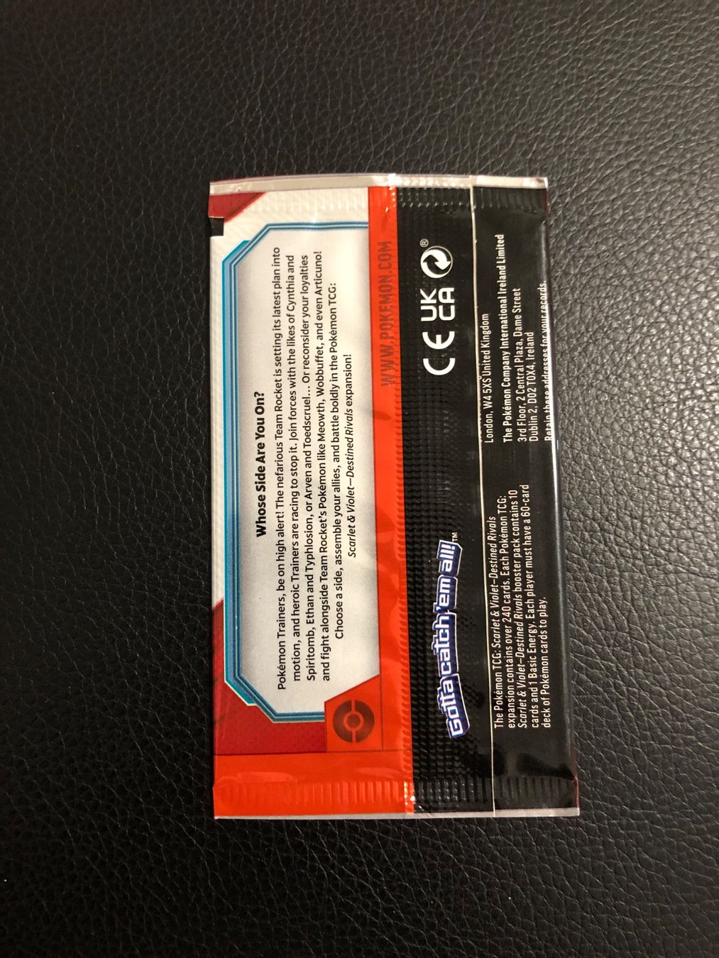 Pokémon Cartes à collectionner: Booster Pack Destined Rivals Fun Pack SEALED Ab 1 – D'occasion à Paradiso par Pkmn10 1