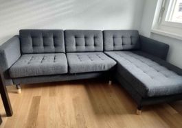 LANDSKRONA 3er-Sofa, mit Récamiere
