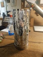Schöne Lampe mit Winterbaum Design ( L )