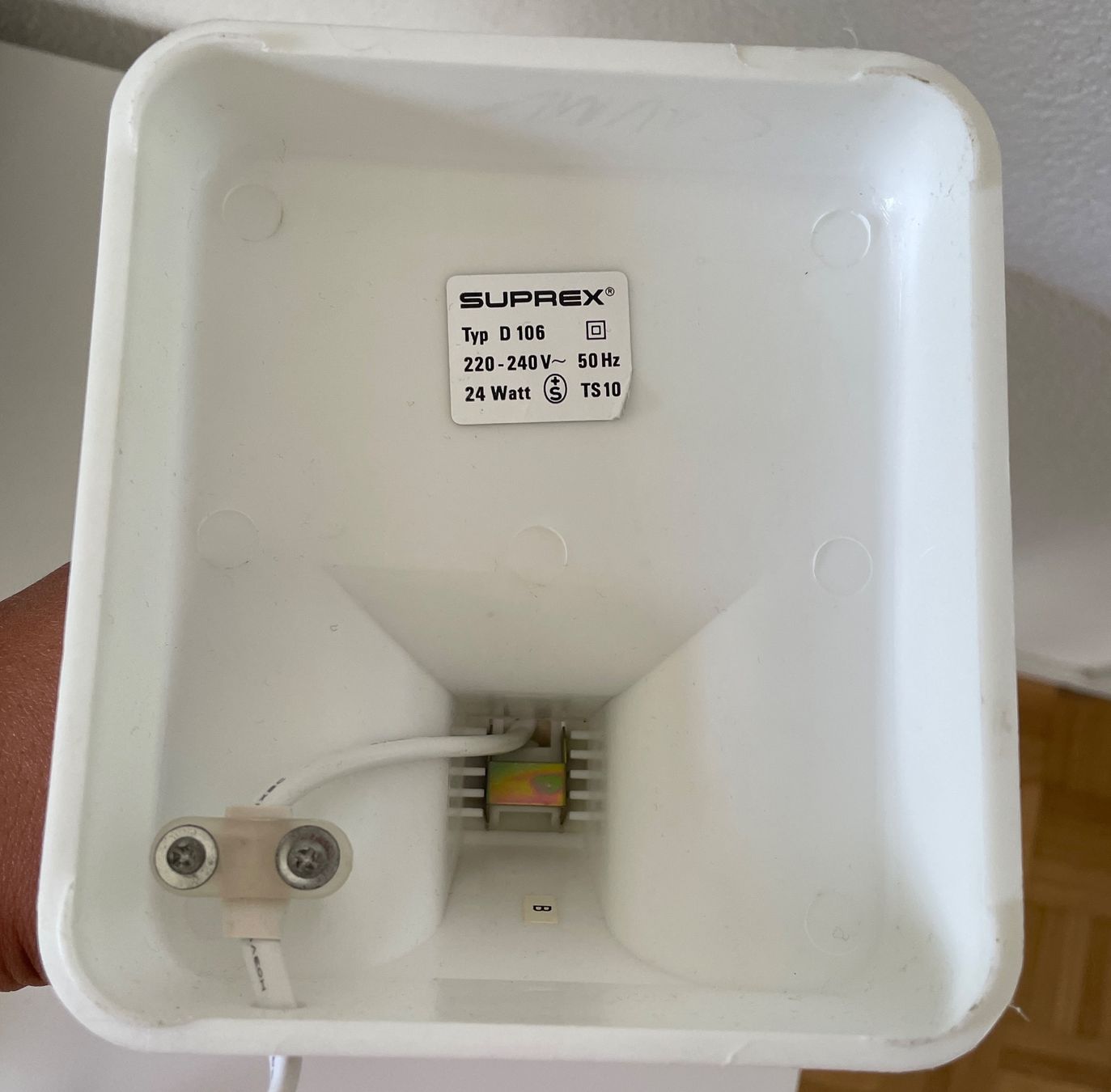 Ventilatori: Tisch - Ventilator weiss, 2 Stufen – Usato da Gümligen venduto da soleil149 6